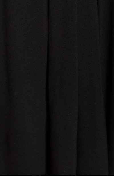 Shop Eileen Fisher Pleated Jersey Walking Shorts In Black