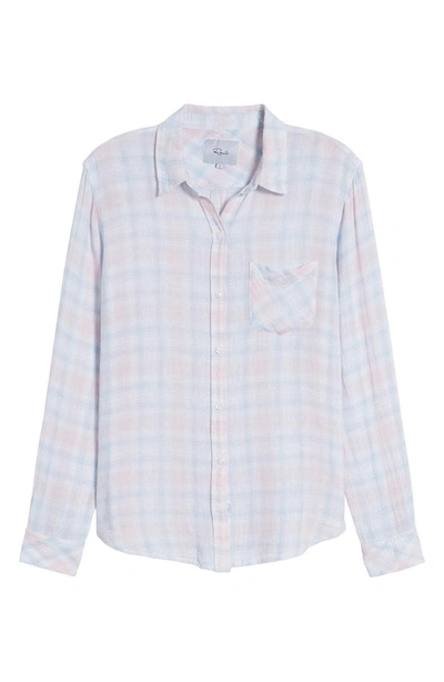 Shop Rails Charli Shirt In White Blush Sky