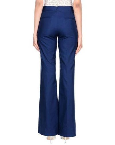 Shop Rossella Jardini Casual Pants In Dark Blue