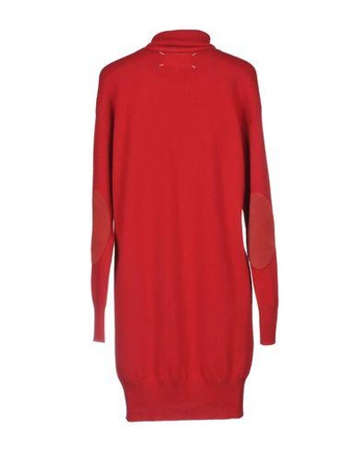 Shop Maison Margiela Short Dresses In Red