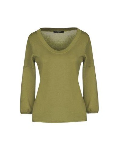 Shop Weekend Max Mara Sweater In Green