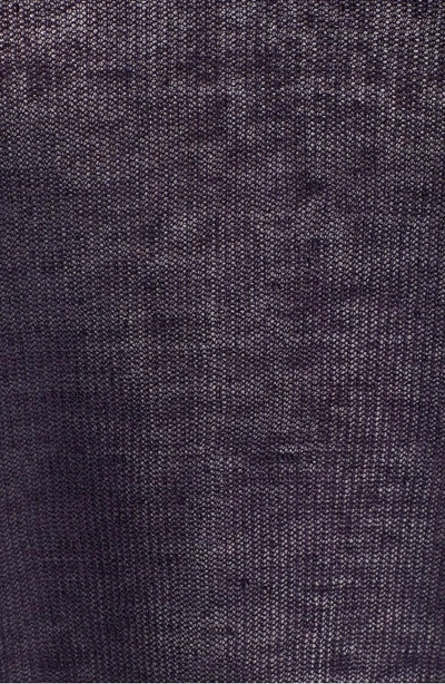Shop Eileen Fisher Organic Linen Blend Sweater In Salt Lake