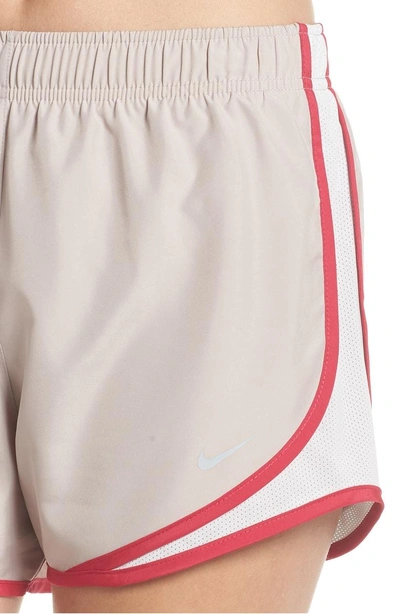 Shop Nike Dry Tempo Running Shorts In Moonparticle/vastgrey/wolfgrey