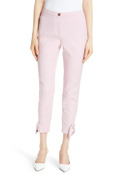 Ted Baker Toplyt Bow Detail Cropped Trousers In Purple | ModeSens