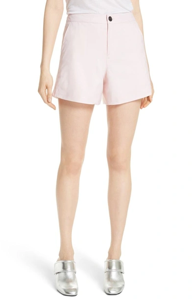 Shop Rag & Bone Sage Stretch Wool Shorts In Baby Pink