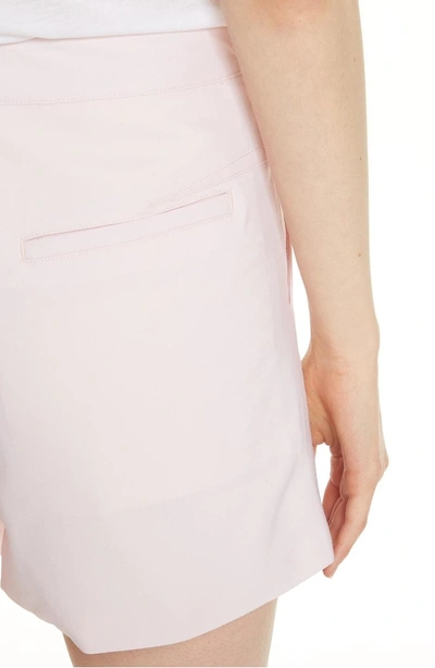 Shop Rag & Bone Sage Stretch Wool Shorts In Baby Pink