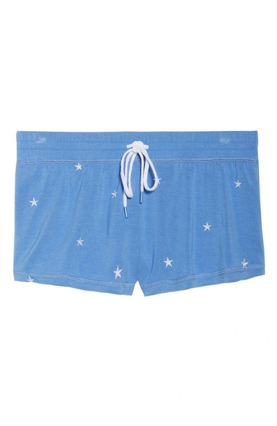 Shop Pj Salvage Pajama Shorts In Blue