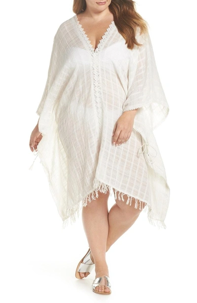 Shop Muche Et Muchette Serendipity Cover-up Tunic In White-silver