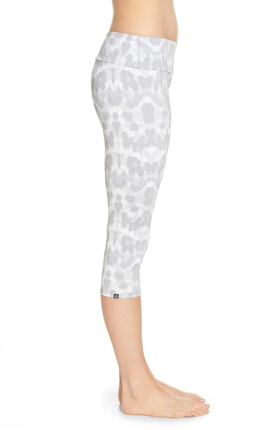 Shop Onzie Low Rise Capris In Nocturnal Leopard