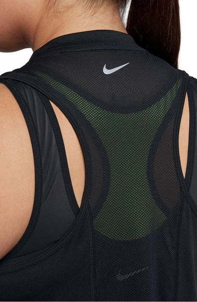 Shop Nike Dry Miler Tank In Black