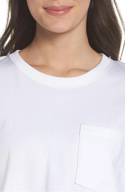 Shop Nike Lab Collection Crop Tee In White/ Black