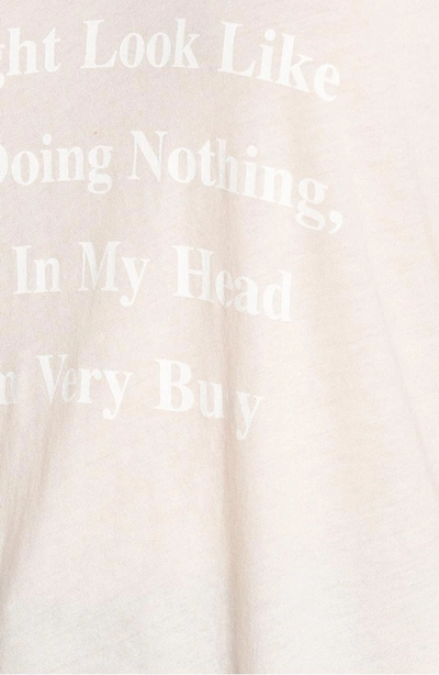 Shop Wildfox Very Busy Romeo Tee In Pink Flush