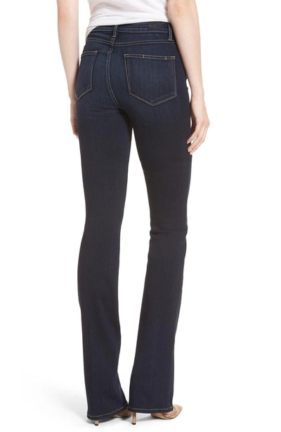 Shop Paige Transcend - Manhattan High Waist Bootcut Jeans In Gardena