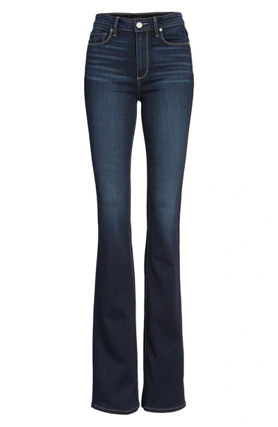 Shop Paige Transcend - Manhattan High Waist Bootcut Jeans In Gardena
