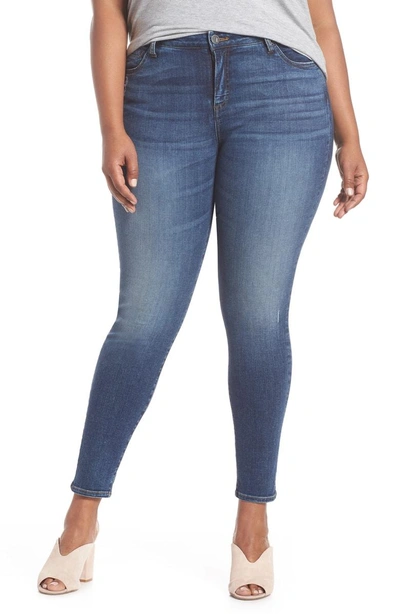Shop Kut From The Kloth Diana Stretch Skinny Jeans In Blue