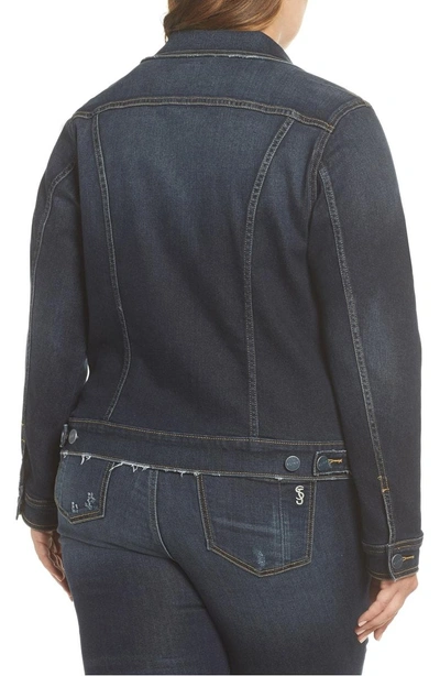 Shop Slink Jeans Stretch Denim Jacket In Bella