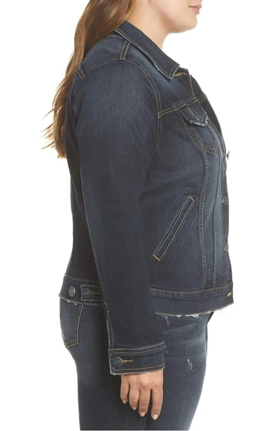 Shop Slink Jeans Stretch Denim Jacket In Bella