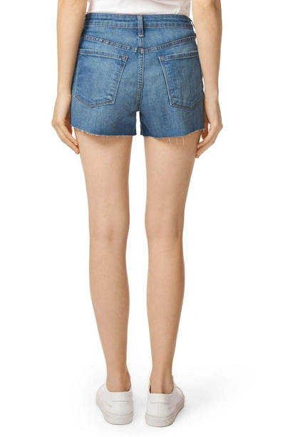 Shop J Brand Gracie High Waist Cutoff Denim Shorts In Indiana