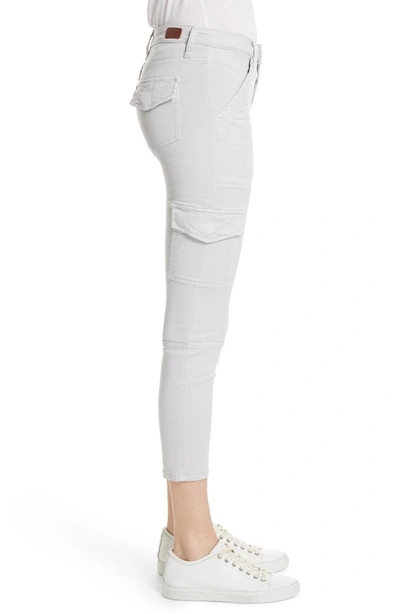 Shop Joie Okana Skinny Cargo Pants In Soft Cement