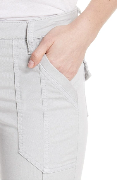 Shop Joie Okana Skinny Cargo Pants In Soft Cement