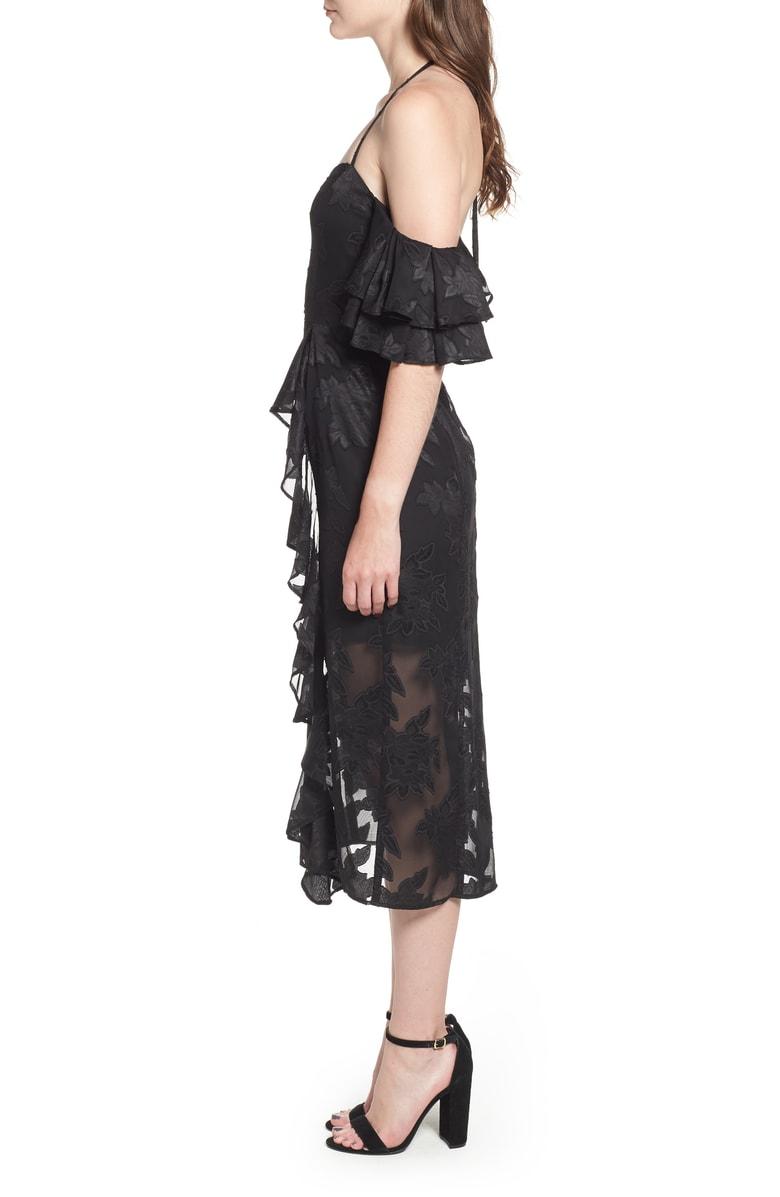 wayf casper midi dress