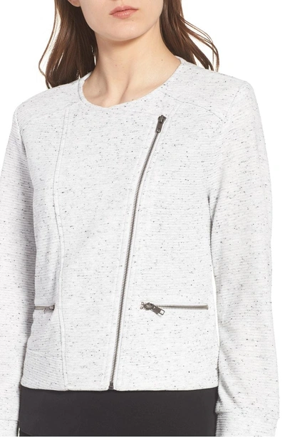 Shop Cupcakes And Cashmere Algona Collarless Jacket In Ivory