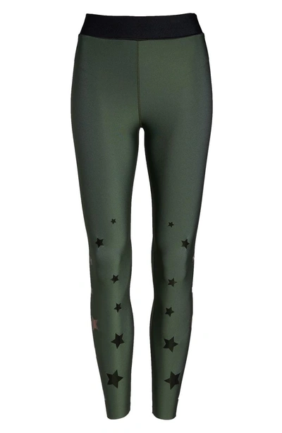 Shop Ultracor Ultra Luster Leggings In Army Green Beetle
