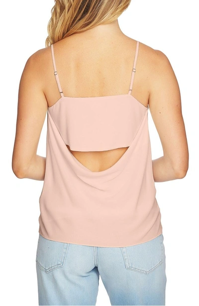 Shop 1.state Drape Neck Camisole In Golden Apricot