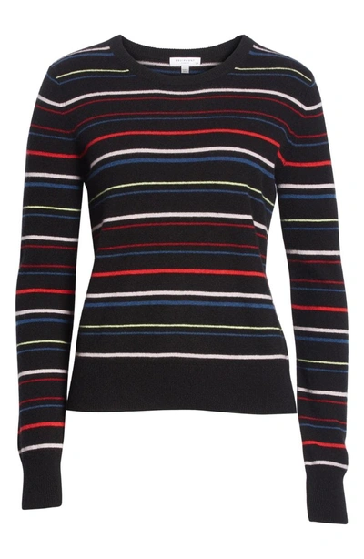 Shop Equipment Shirley Stripe Sweater In Black Multi