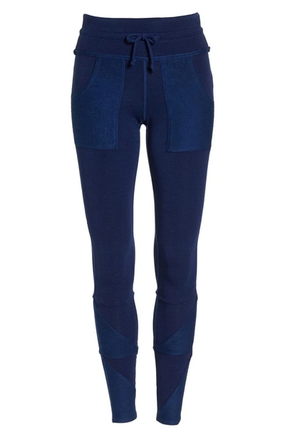 Free People Kyoto Leggings In Indigo Blue