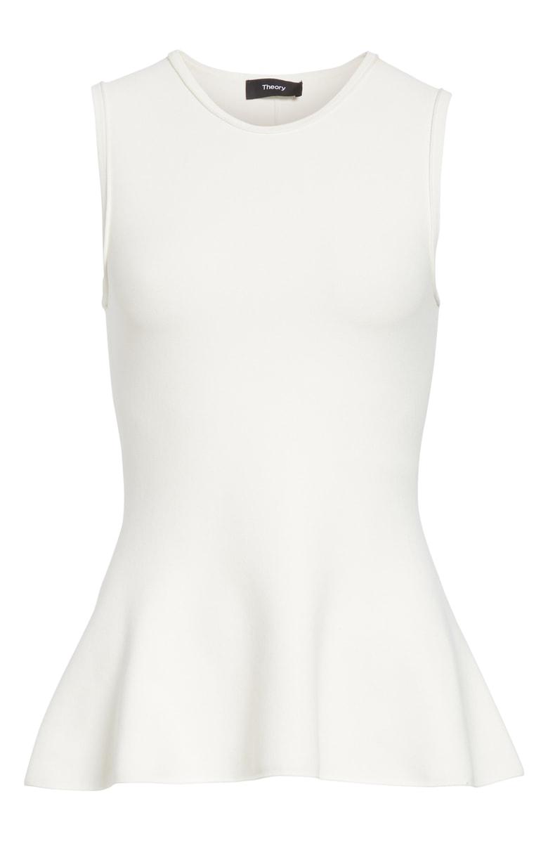 theory classic peplum top