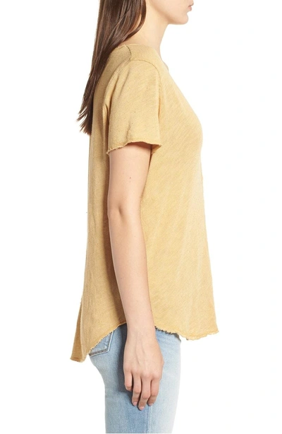 Shop Project Social T V-neck Tee In Iced Coffee
