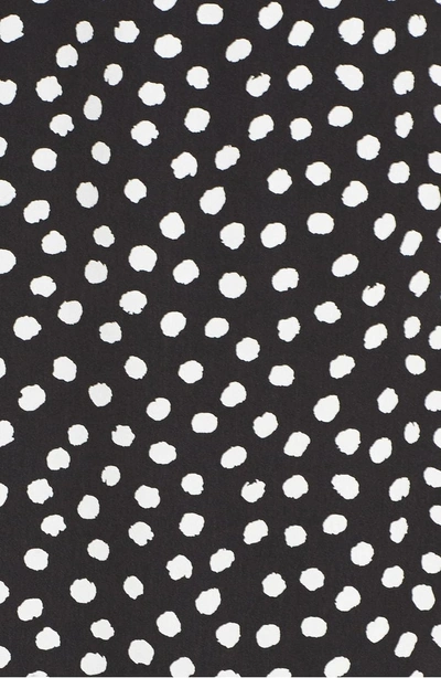 Shop Maggy London Print Midi Dress In Black/ Soft White