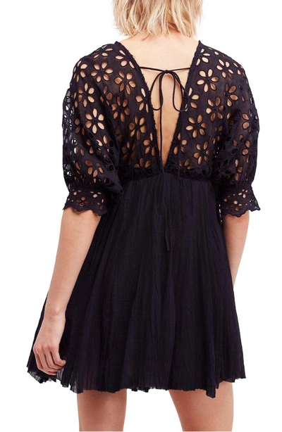 Shop Free People Bella Note Minidress In Black