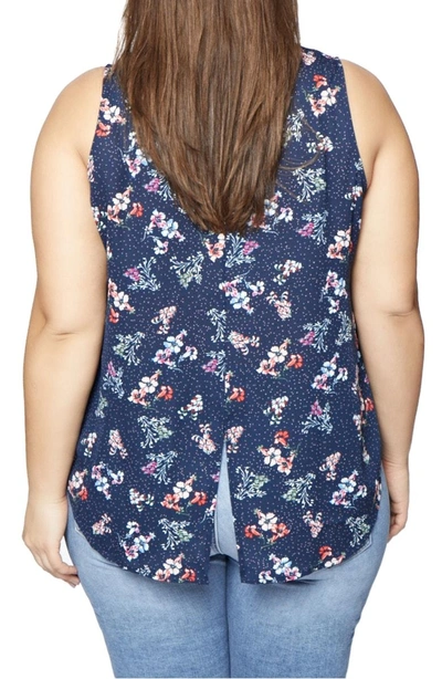 Shop Sanctuary Craft Floral Print Shell In Floral Dance