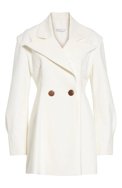 Shop Rejina Pyo Maja Suit Jacket In Ivory