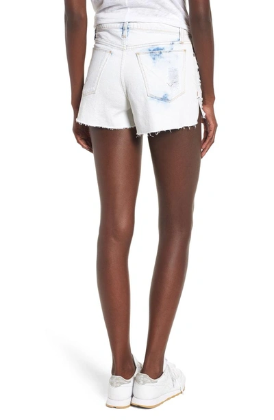 Shop Hudson Sade Cutoff Denim Shorts In Cloud 9