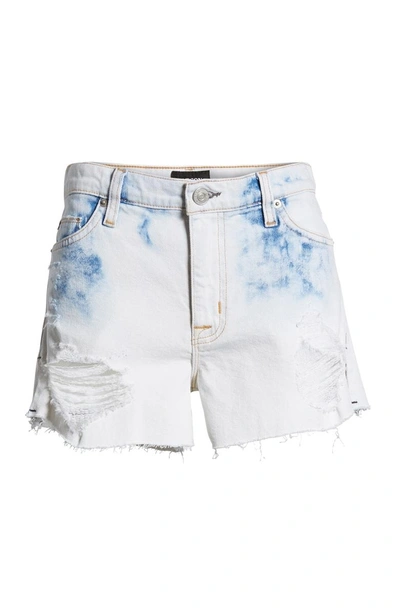 Shop Hudson Sade Cutoff Denim Shorts In Cloud 9