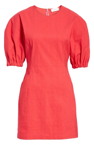 Shop A.l.c Valenti Puff Sleeve Dress In Fluro