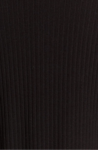 Shop Splendid Sylvie Rib Knit Cardigan In Black