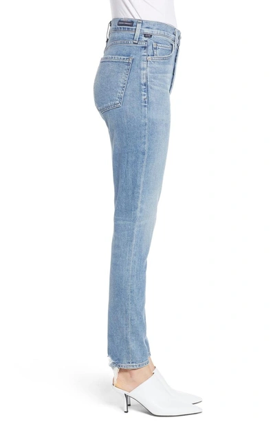 Shop Citizens Of Humanity Olivia High Waist Ankle Slim Jeans In Back Road