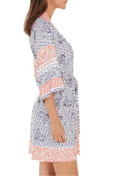 Shop In Bloom By Jonquil Wrap In Ivory Blue Print