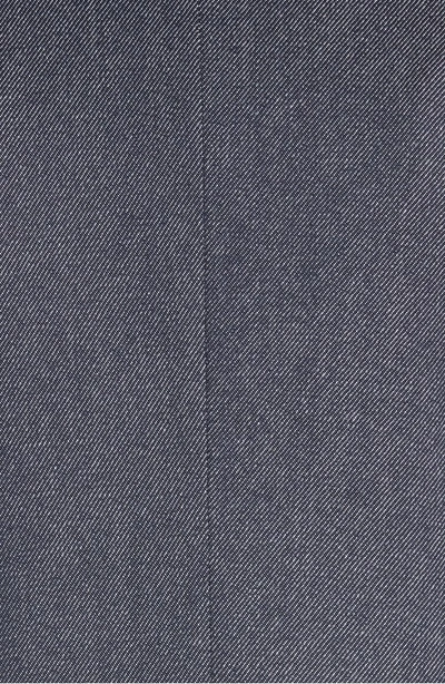 Shop Max Mara Ermes Wool Jacket In Midnight Blue