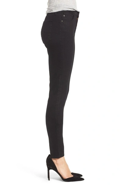 Shop Ag 'the Farrah' High Rise Skinny Jeans In Overdyed Black