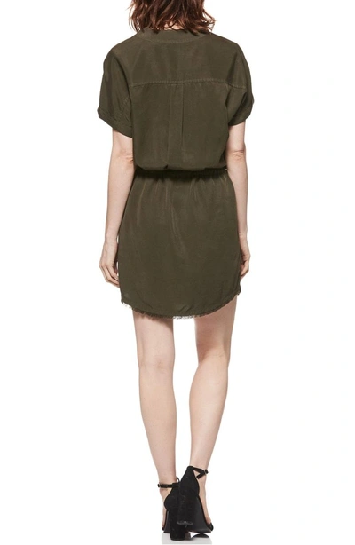 Shop Paige Haidee Dress In Forest Night