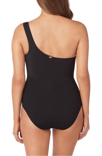 Shop Amoressa Eclipse Gemini One-piece Swimsuit In Black