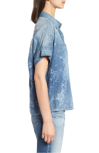 Shop Ag Hadley Denim Shirt In Sublime