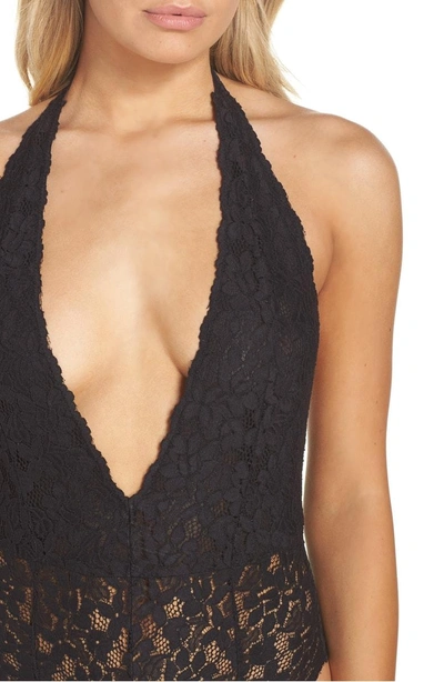 Shop Free People Intimately Fp Avery Lace Bodysuit In Black