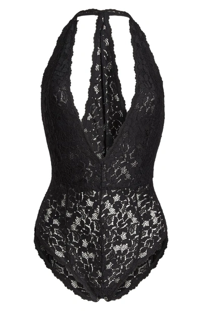 Shop Free People Intimately Fp Avery Lace Bodysuit In Black