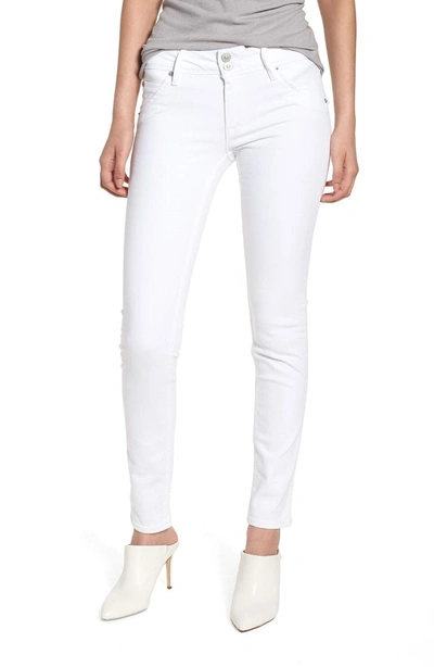 Shop Hudson Collin Skinny Jeans In Optical White